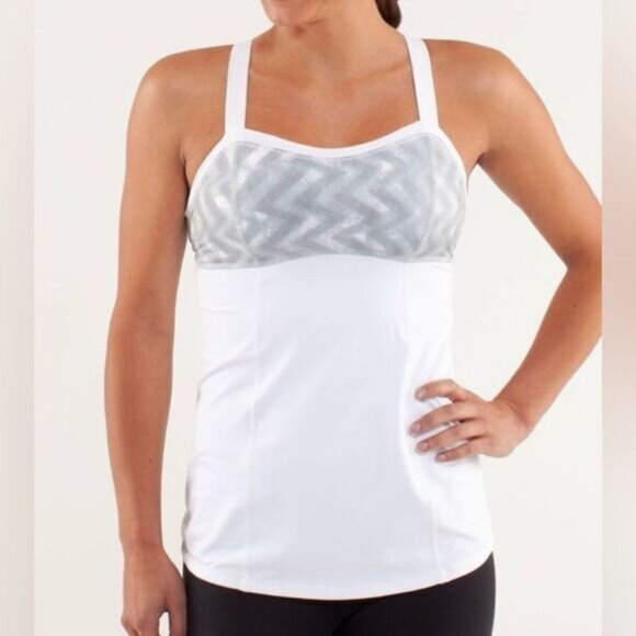 Gymshark Tops - Gymshark Asymmetrical Colourblock Crop Top